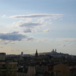 paryż widok panorama francja