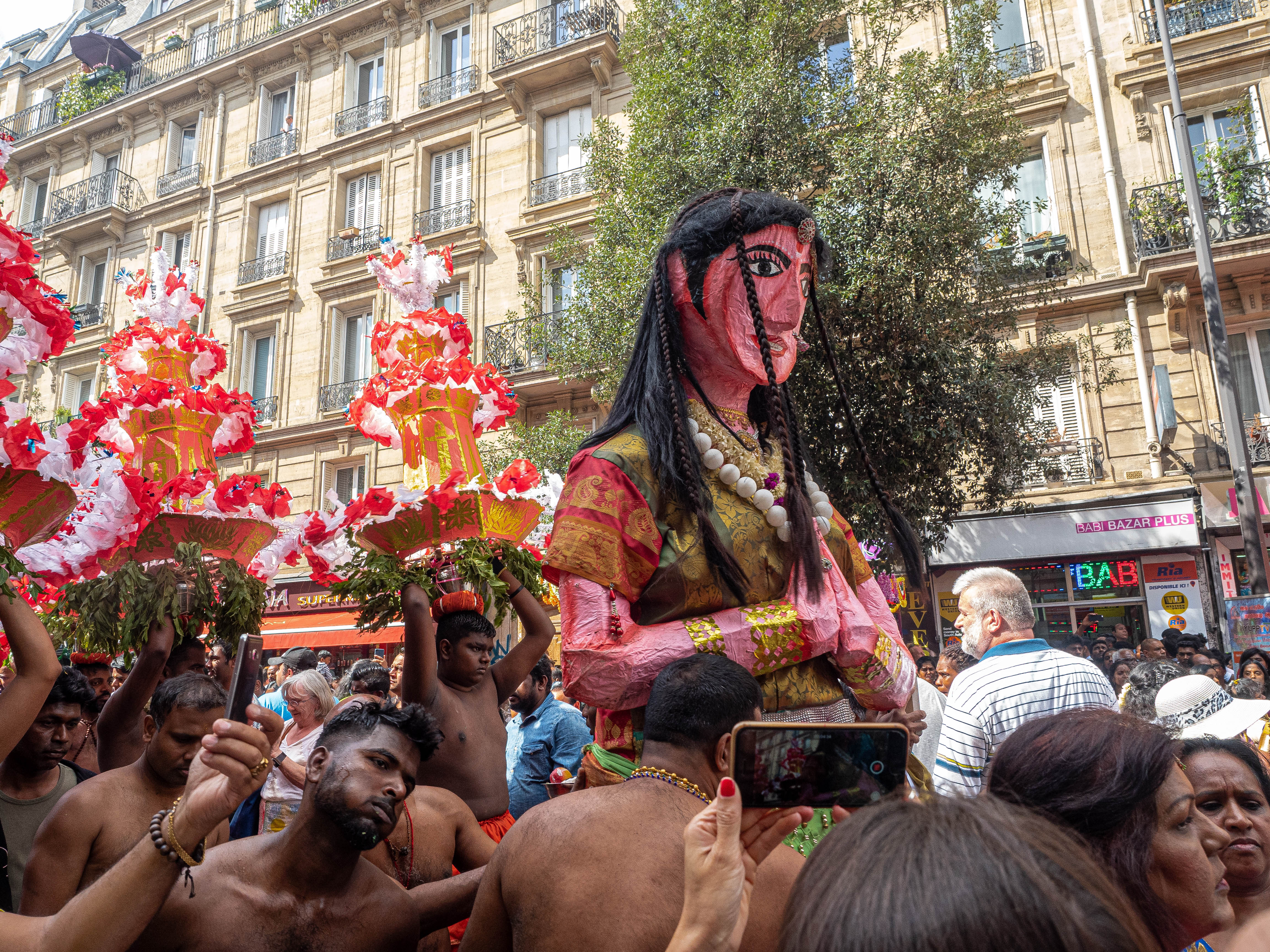 parada Ganesh w paryżu